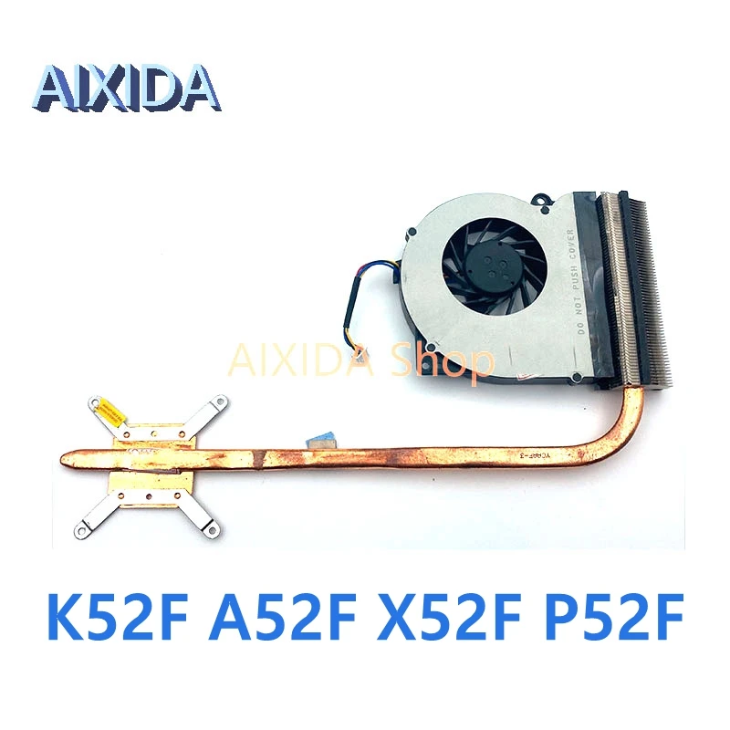 Aixida Original para K52f A52f X52f P52f Dissipador Asus Laptop Dissipador Ventilador de Refrigeração Cpu Refrigerador