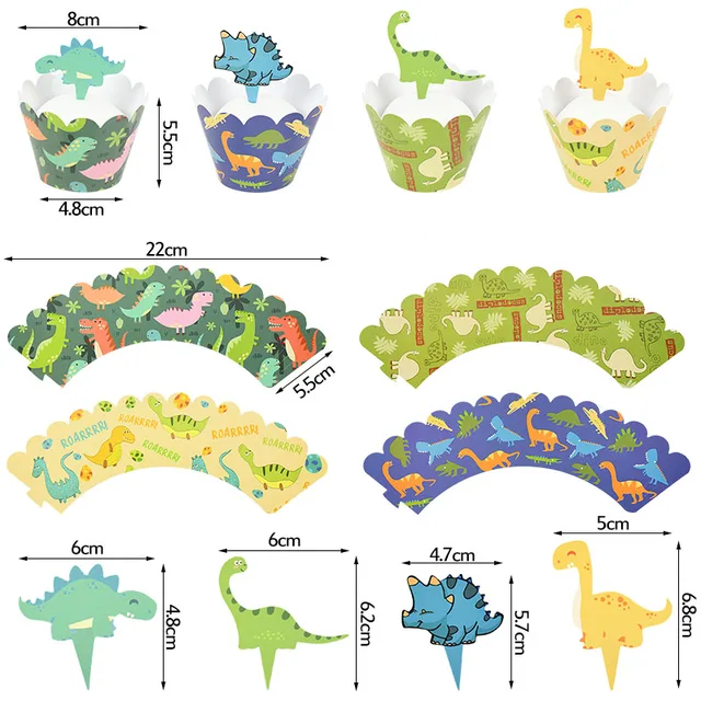 dinosaur-cupcake-wrapper-cupcake-toppers-party-supplies-paper-wrappers-cake-decorating-supplies-aliexpress for Dinosaur Cupcake Toppers Free Printable Dinosaur Cupcake Wrapper | Cupcake Toppers | Party Supplies | Paper Wrappers - Cake Decorating Supplies - Aliexpress for Dinosaur Cupcake Toppers Free Printable