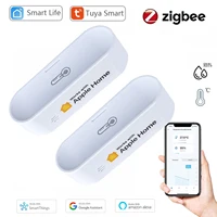Tuya Smart Zigbee Temperature and Humidity Sensor HomeKit Indoor Thermometer for Home Work with Alexa Google Assistant Homekit