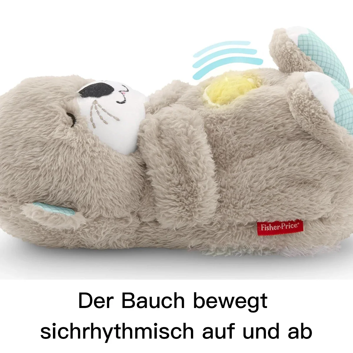 Baby Plush Doll Breathing Bear Newborn Soothing Sleep Playmate Otter Toy Kids Music Sleeping Companion Sound Light Doll Toy Gift 4