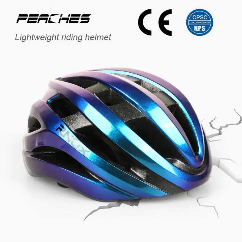 Rnox Professional Ultralight Traspirante Bicicletta Casco Sicuro Berretto Da Bicicletta Per Uomo Donna Outdoor Ciclismo Equitazione Casco Ciclismo Cap