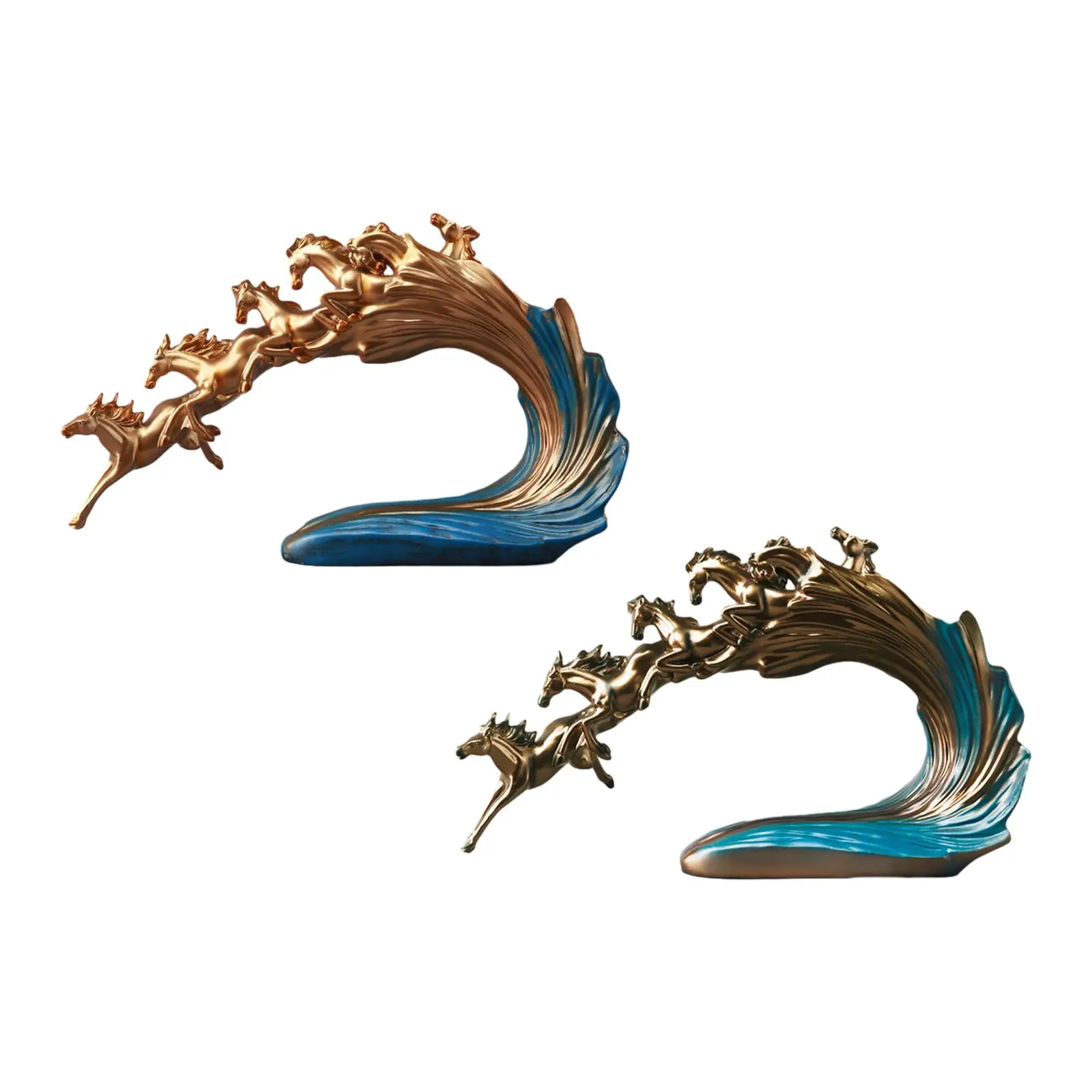 

Настольная статуя лошади, креативная коллекция, поделки из смолы, модель в виде животного, статуя лошади для сада, декор для рабочего стола, кабинета