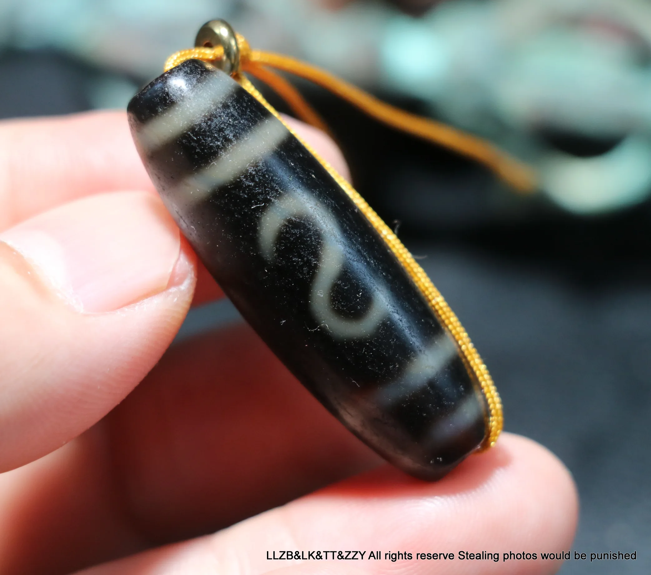 

Super Energy Tibetan Old Agate S Hook Money Hook Be Rich Element dZi Bead Amulet Talisman For Jewelry Timestown UPD220920A01