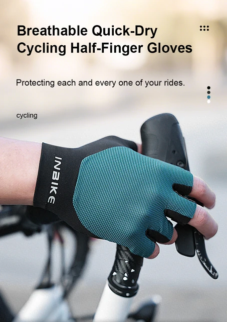 BEACE Cycling Gloves - Half Finger Road & Mountain Bike Bicycle