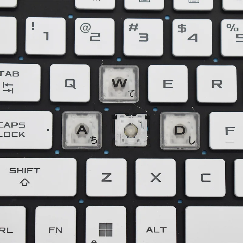 Replacement Keycap Key cap Hinge for Asus TUF Gaming 8 F15 FX506 FA506 FA506II FX506H F17 FA706 FA706U FX706 FX706U Keyboard keyboard keycap arrow keycap hinge laptop keyboard