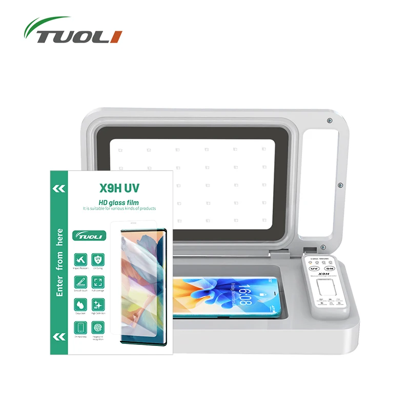 

TUOLI TL-X9H UV Curing Film Scratch-free Glass-like Vacuum Screen Protector for TL168 TL518 TL568MAX Cutting Machine Plottor
