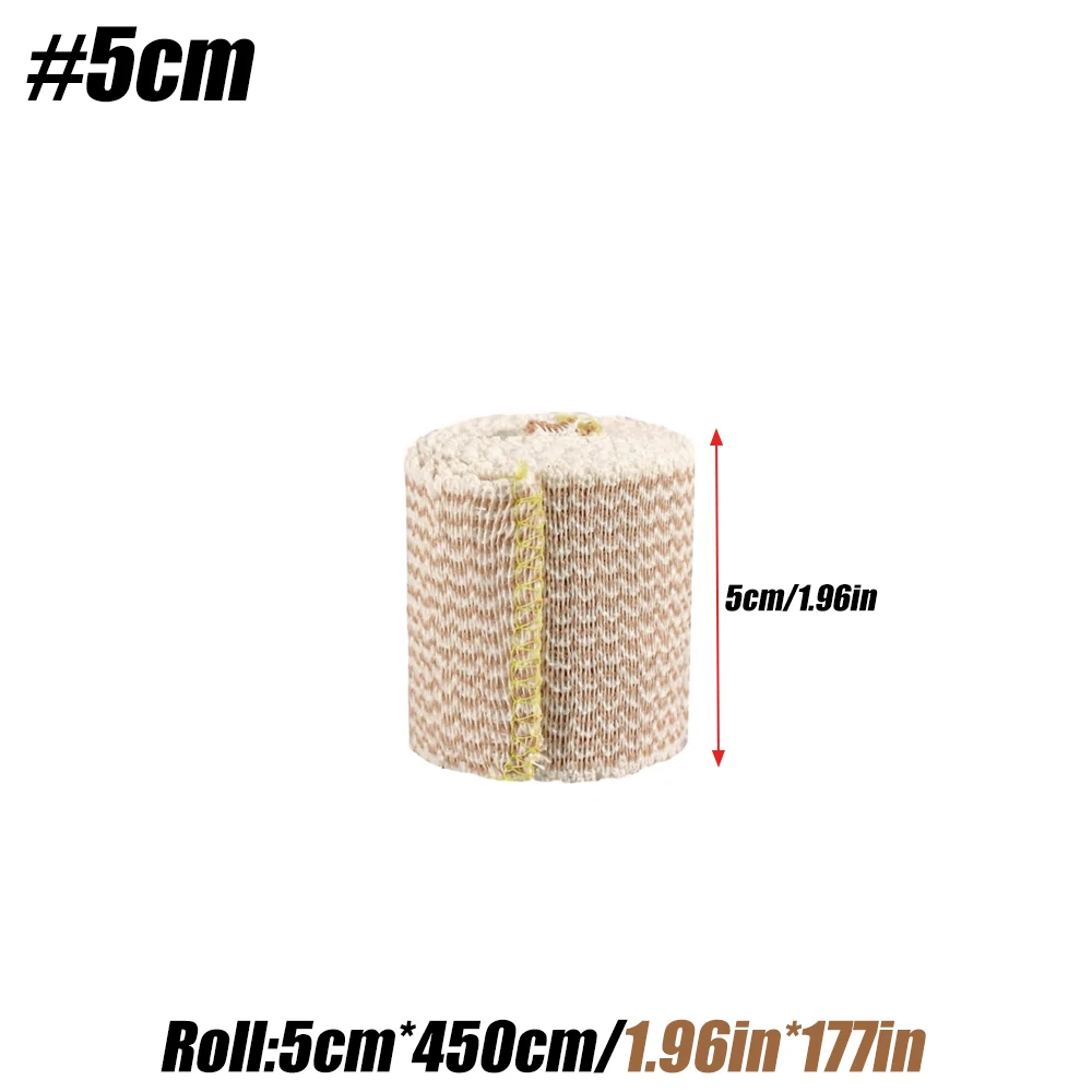 1 لفة ضمادة مرنة ممتازة، غلاف ضمادة ضغط خالي من ال...