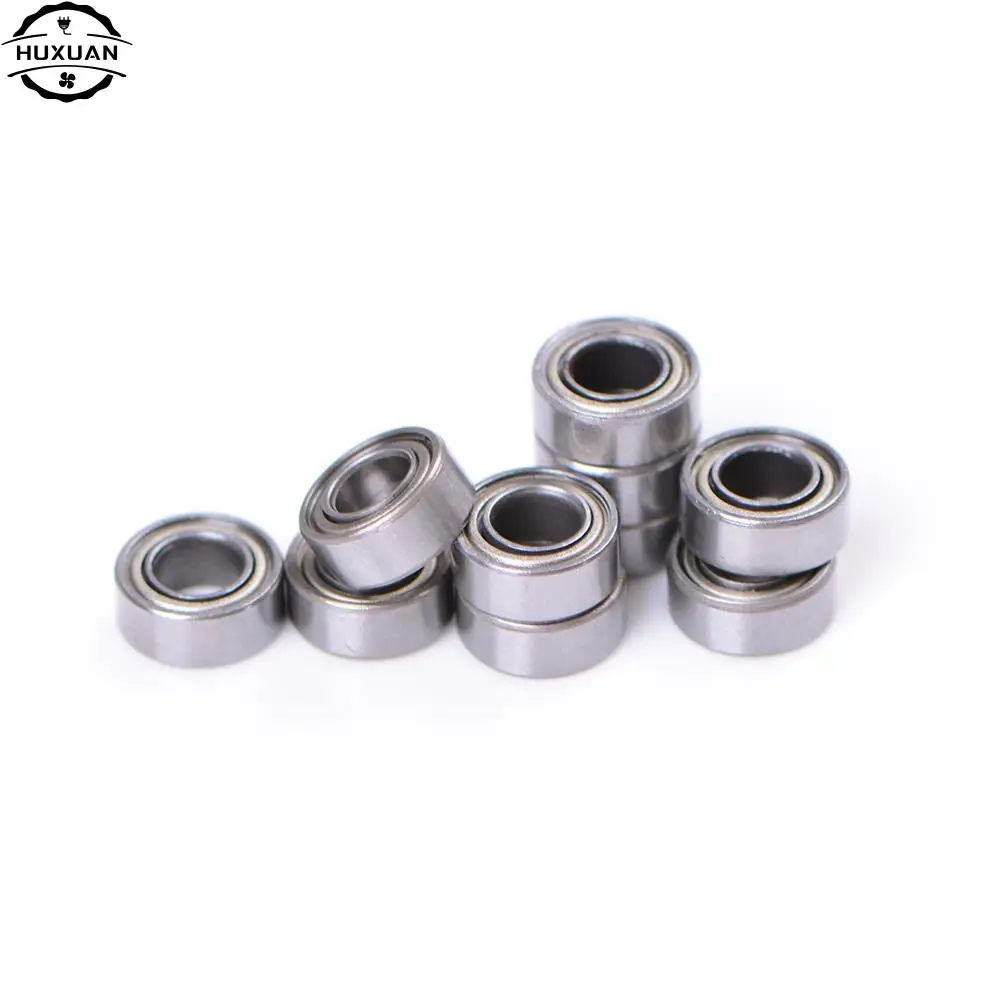 10Pcs MR105ZZ L-1050 MR105 Miniature Ball Bearings Rubber Sealed Ball Bearing 5x10x4mm ball bearings