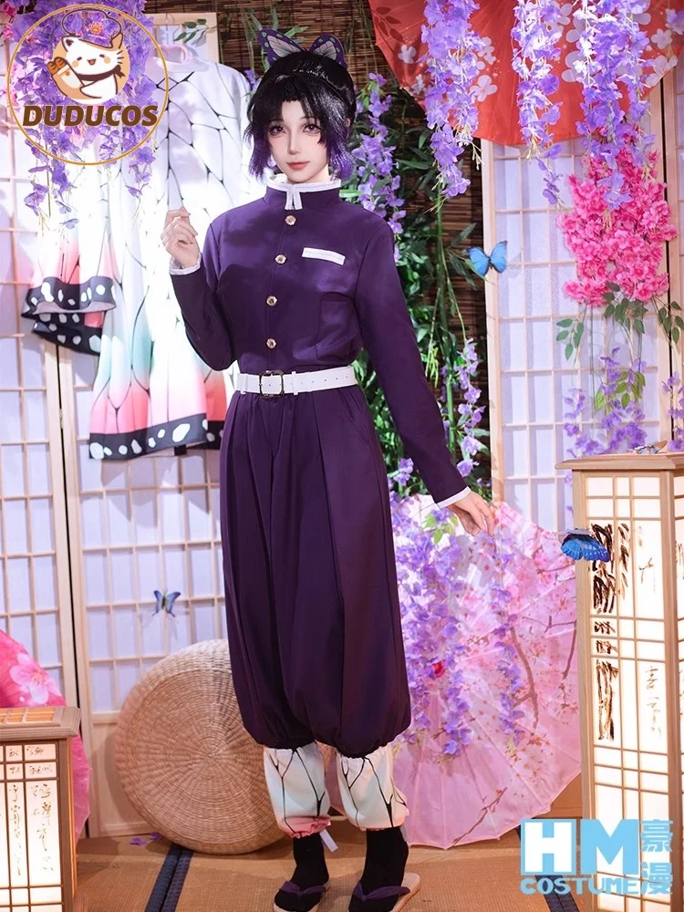 Demon Slayer Cosplay Doma Douma Cosplay Kostuum Pruik Fan Sets Kimetsu Geen Yaiba Outfit Halloween Anime Douma Kimono voor Mannen Vrouwen kopen vanaf een prijs van 44