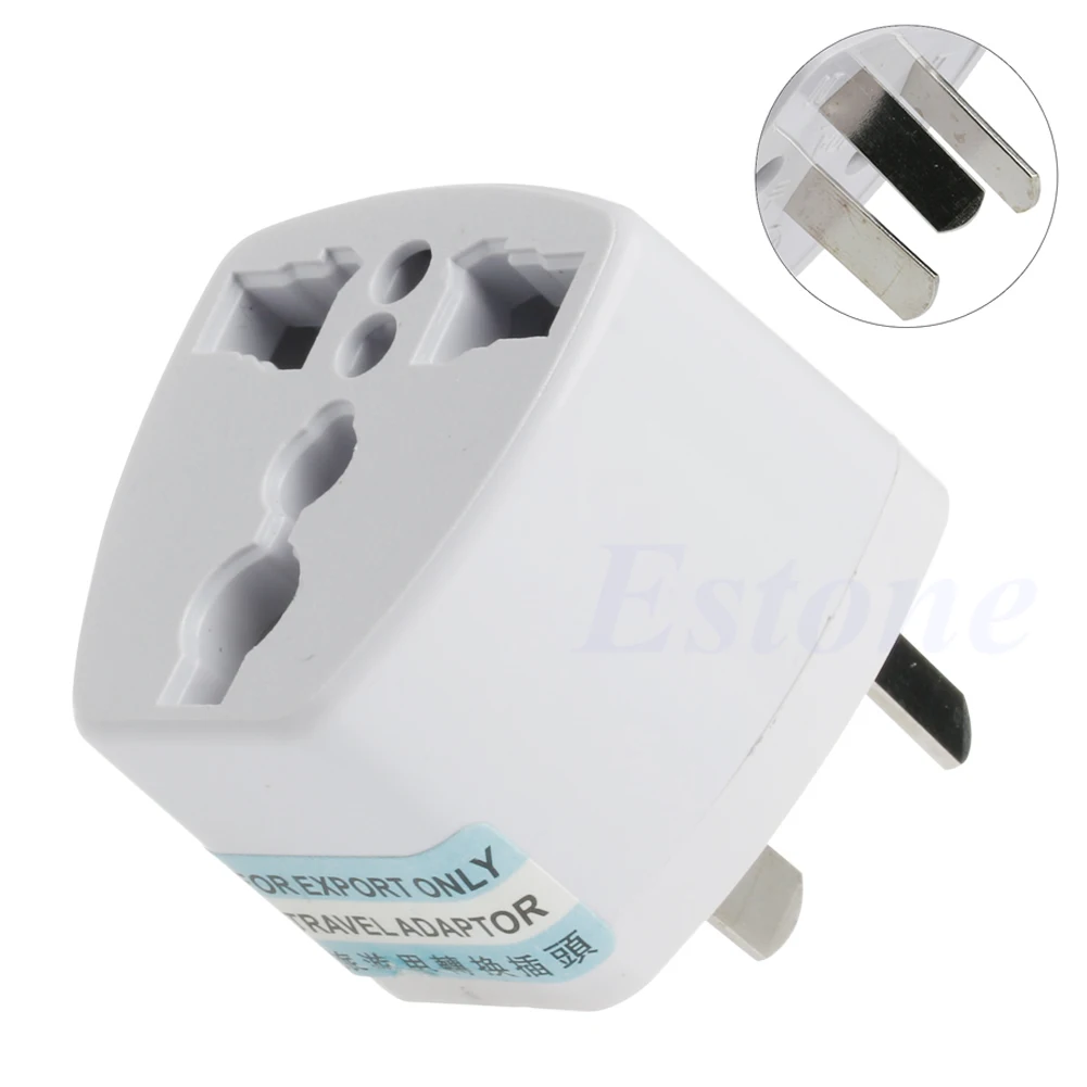 UK US EU Universal to AU Australia Plug AC Power Adapter Travel Converter Dropshipping