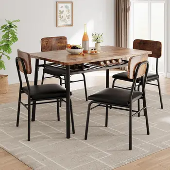 5-Piece Dining Set for 4 1