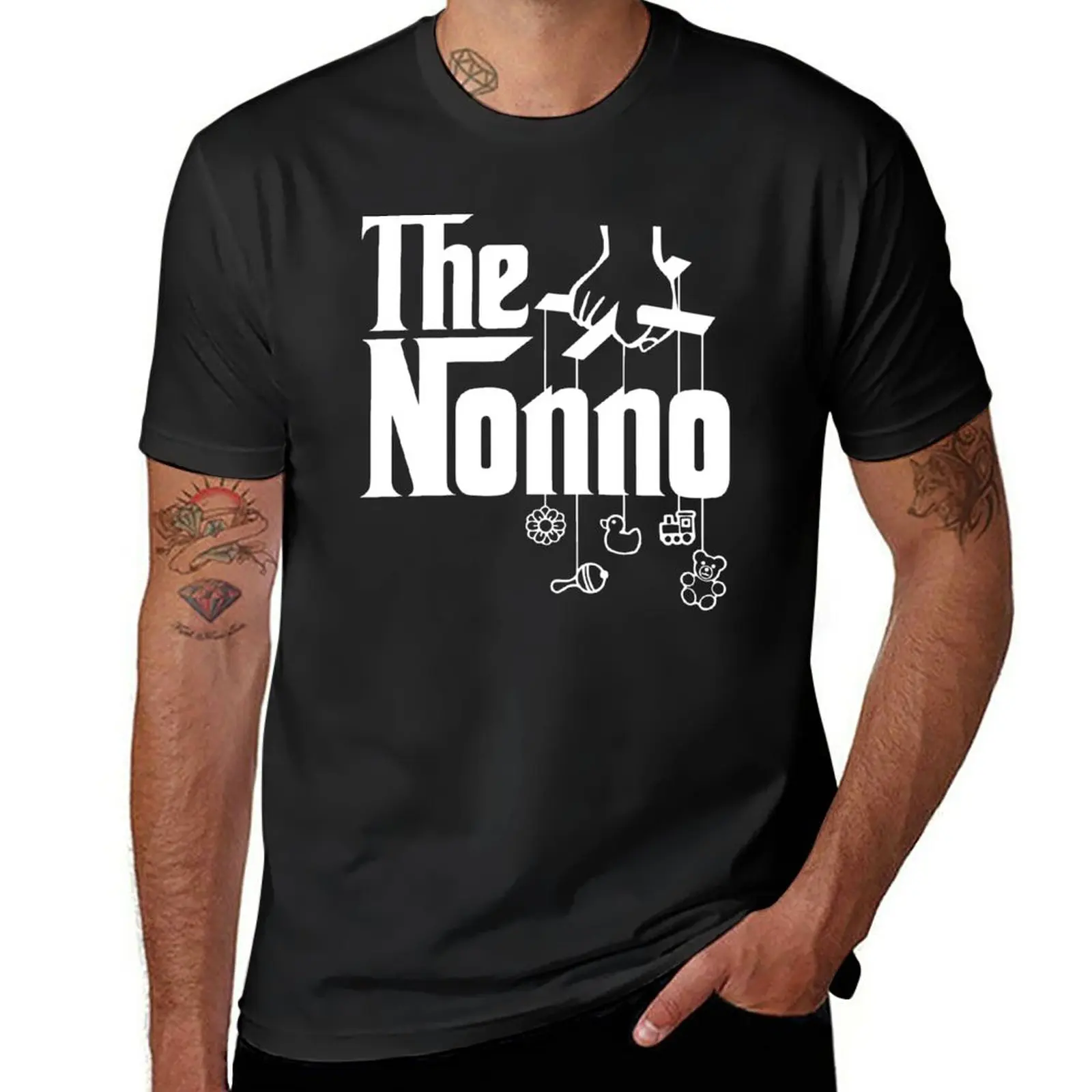 The-Nonno-Padrino T-Shirt Camicetta Cute Tops New Edition Plus Size Maglietta Firmata Da Uomo