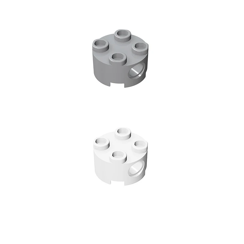 Pinlepai 17485 벽돌 원형 핀, 구멍 블록 실린더 빌딩 블록, 조립 입자, 어린이용 DIY 장난감, 2x2 벽돌