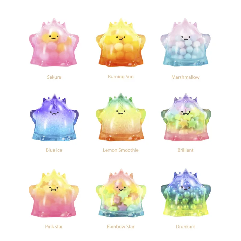 

Original Gashapon Wangjing Little Monster Anime Figure Cute Kawaii Animal Gacha Miniature Item Capsule Toys Gift