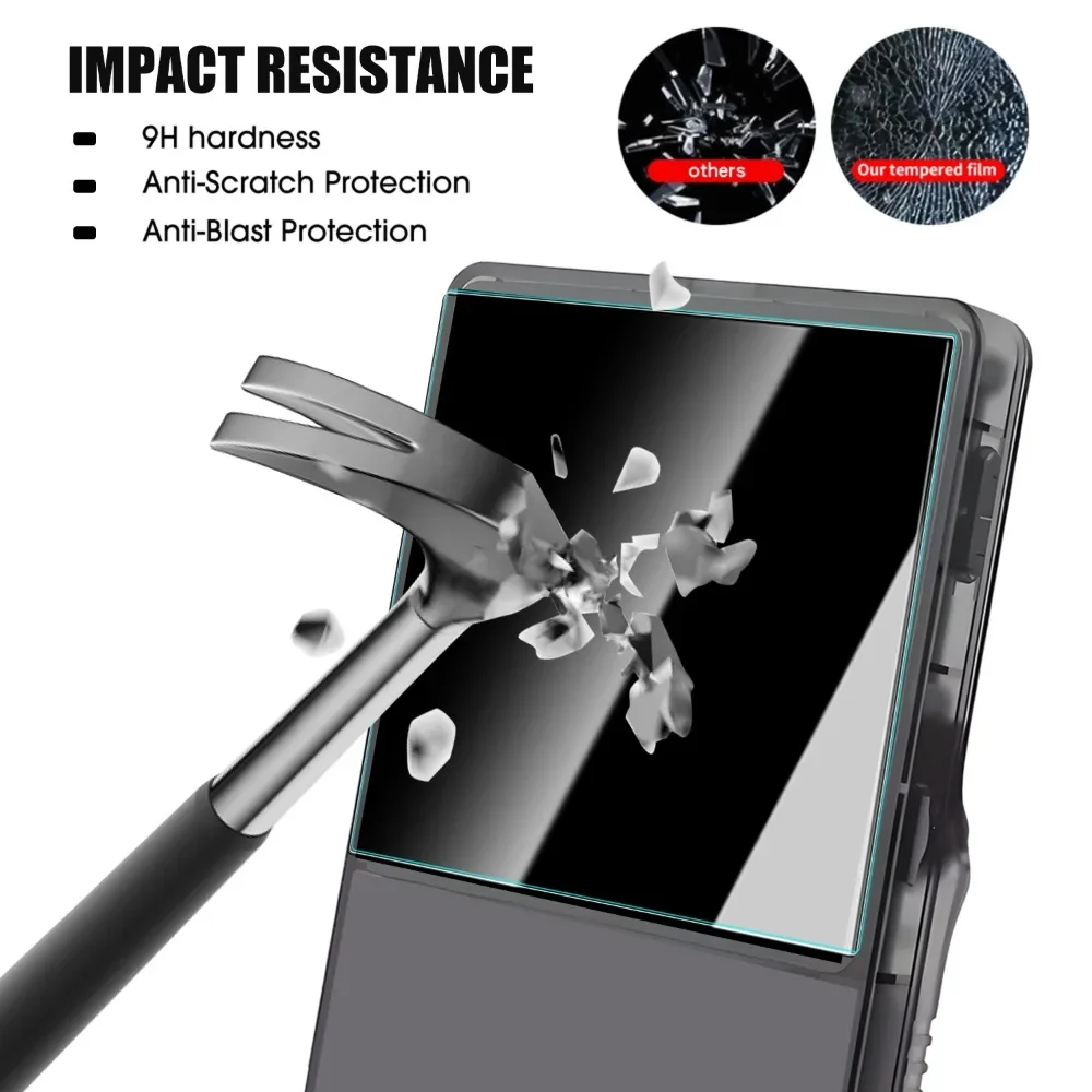Premium Tempered Glass Screen Protector for Game Consoles - 9H Hardness, Anti-Scratch, HD Clear
