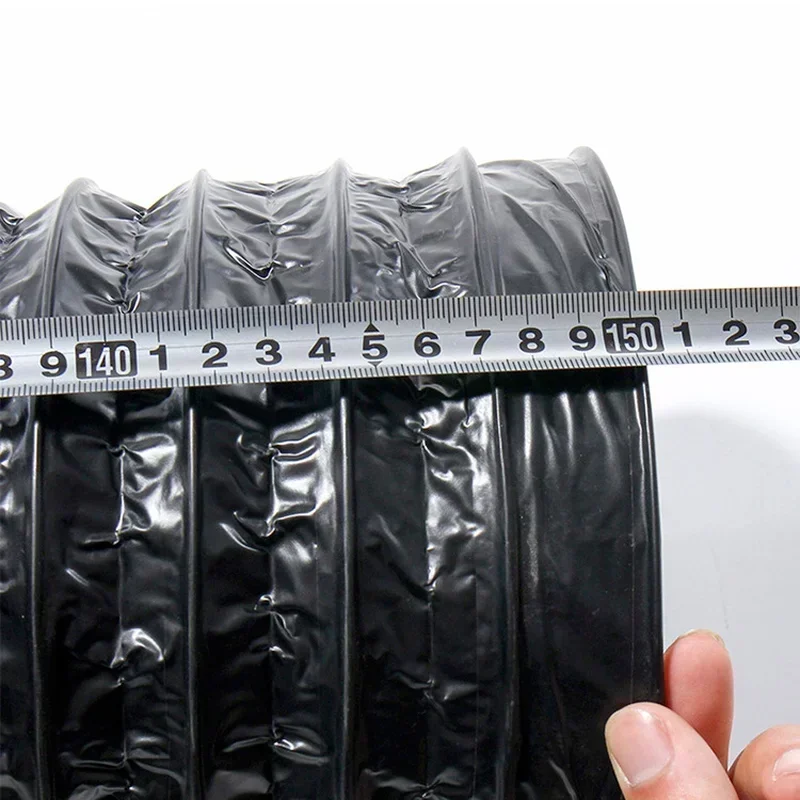 1.5-3M Exhaust Tube Flexible Aluminium Ducting Hose for Inline Ducted Fan Greenhouse Hydroponics Exhaust Outlet Pipe Hardware