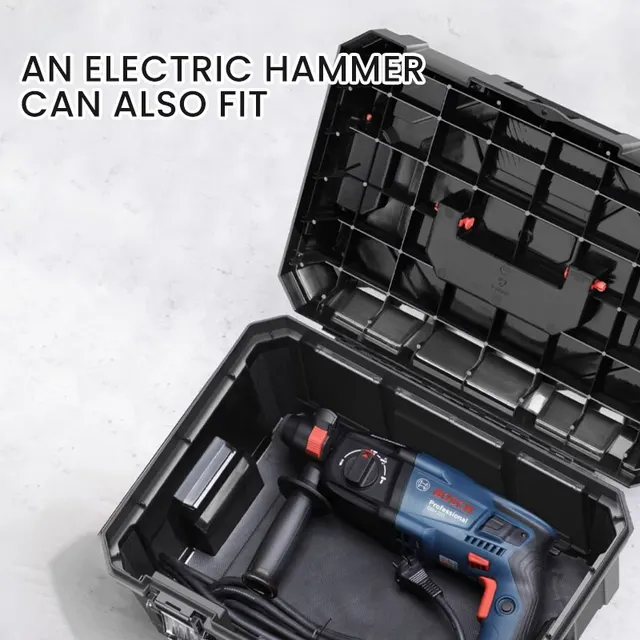 AIRAJ Multifunctional Plastic ABS Tool Storage Box Multiple Specifications with Handle Portable Tool Organizer 6