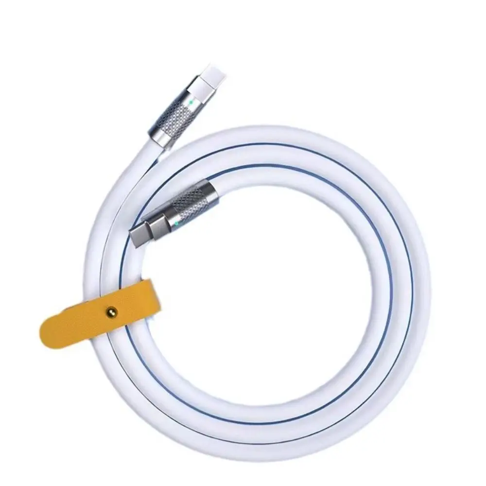 100W 고속 충전 케이블 액체 실리콘 1M 1.5M 2M PD 타입 C 케이블 타입-C to C 다용도 호환성 타입-C 충전 케이블