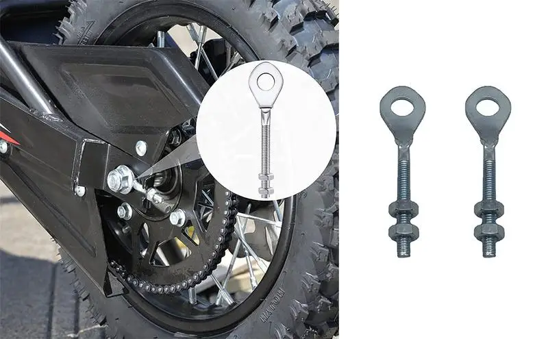 

Натяжитель цепи, регулятор, отверстие для заднего колеса, цепь, регулятор для мотоцикла, мотокросса, железная модель, аксессуары для мотоциклов