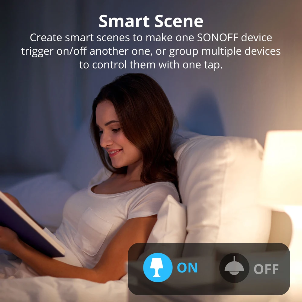 SONOFF TX US Wall Smart Switch 433Mhz RF Remote Control Wi-Fi Touch Switch via eWeLink APP Works With Alexa Google Home smart switch
