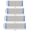 3.1m/4.1m/5.1m/6.1m Portable Standard Tennis Practice Net Adults Kids Indoor Outdoor Tennis Ball Sport Accessories Badminton Net