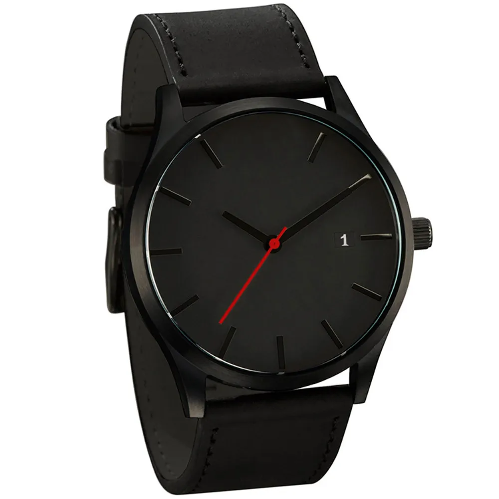 Fashion Sport Watches Men Watch Leather Men's Watch Calendar Watches Male Clock reloj hombre relogio masculino montre homme 2022 