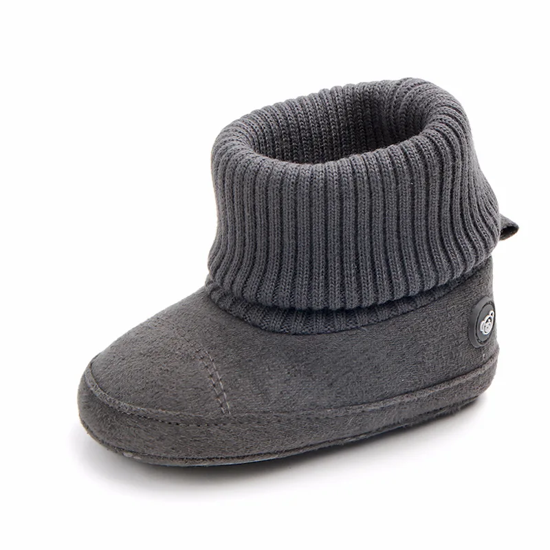 Baby Shoes Ankle-warped Sock Boots Boys and Girls Winter Indoor Shoes Baby Long Sock Shoes 4