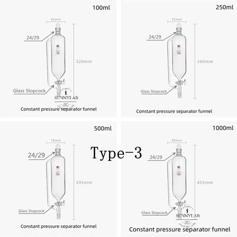 Separatory Funnel Parts