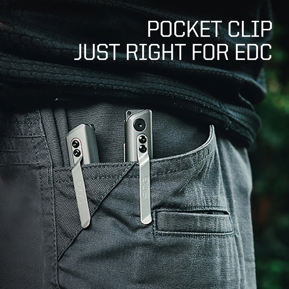 SOG Baton Q1, 멀티툴 전술 펜, TSA 여행용 액세서리, 접이식 가위가 포함된 다기능 펜, 포켓 EDC 장비, 4가지 도구