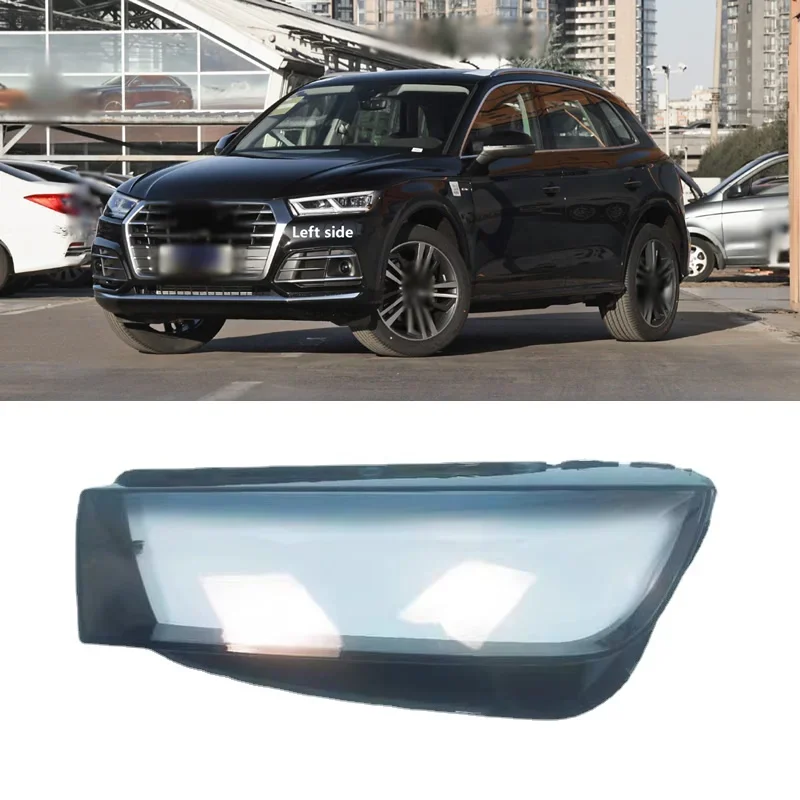 

Car Front Headlight Cover Lens Glass Headlamps Transparent Lampshade Lamp Shell Masks For Audi Q5L 2018-2020