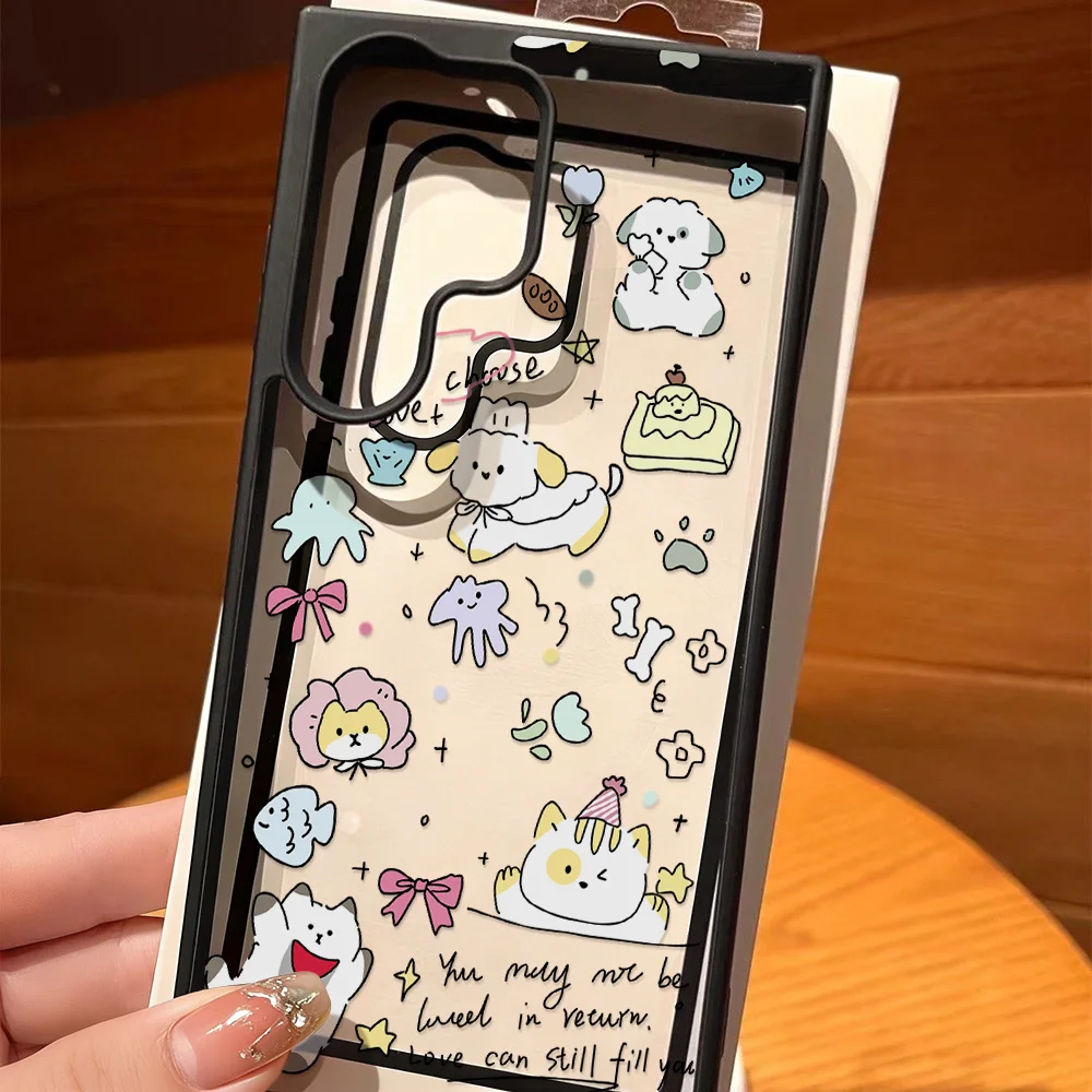 Cartoon Animals Phone Case For Samsung Galaxy S26 Ultra Case S25 S24 thumbnail 6