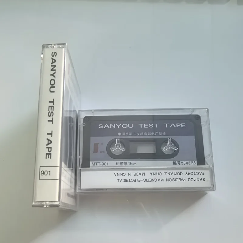 TEST TAPE SANYOU MTT-901 TCC-901 18&mu;m thick built-in mirrors observe tape operation