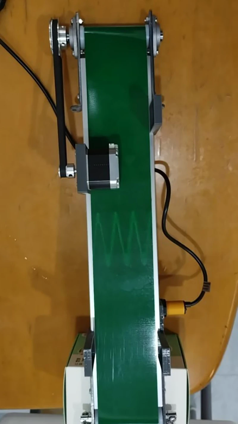 10*55cm Electric Conveyor Belt with Infrared Sensor 42 Step Motor Elevator for Arduino Robot DIY Kit for Python Open Source Code