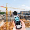 RZ Sound Level Meter Digital Handheld DB Meter Sound Monitor Noise Audio Level Meter 30-130dB Decibels Mini Sound Meter 6