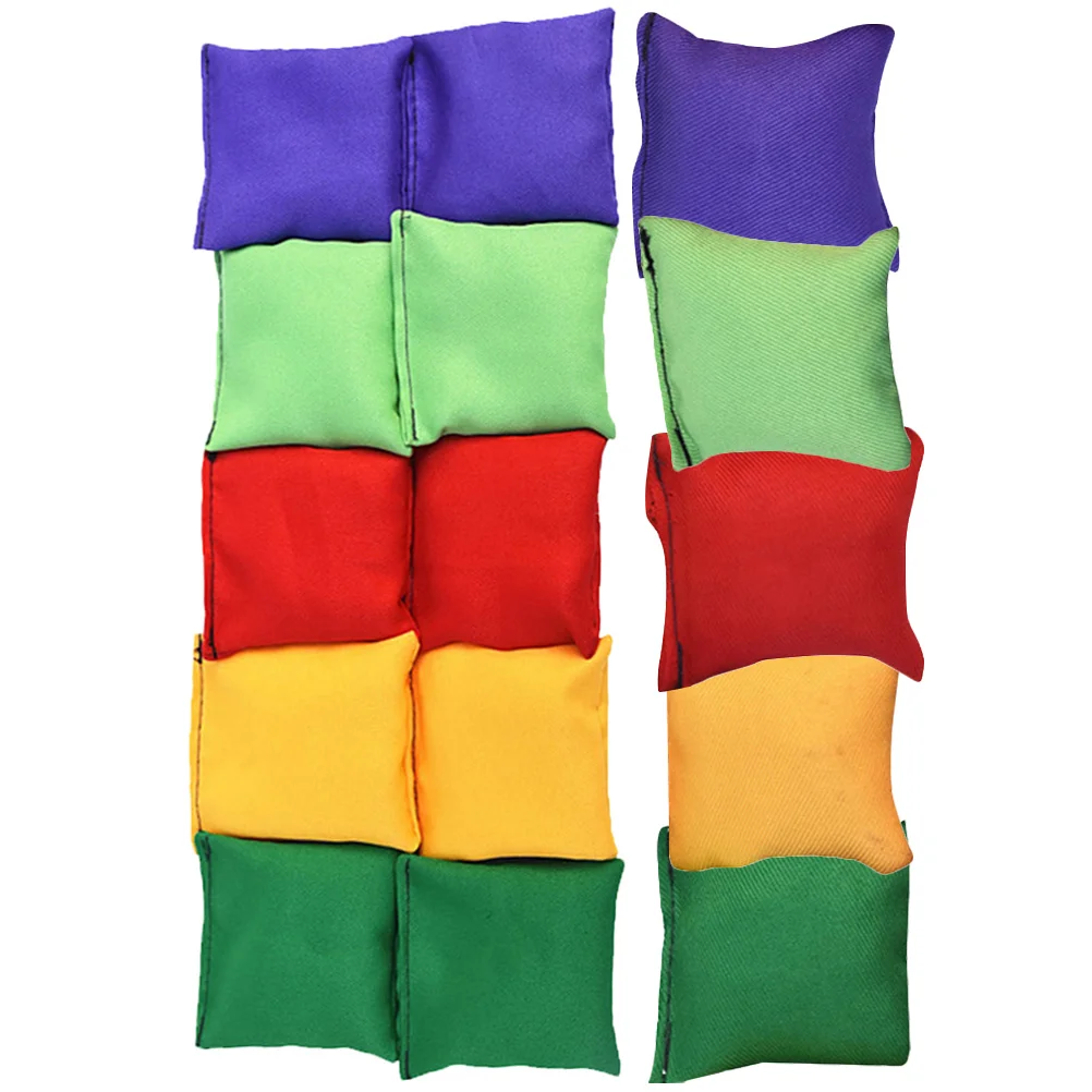 

Kids Bean Bag Toy Outdoor Toss Game Toy Bean Bag Plaything Interactive Plaything Tossing Sandbag Throwing Bean Bag