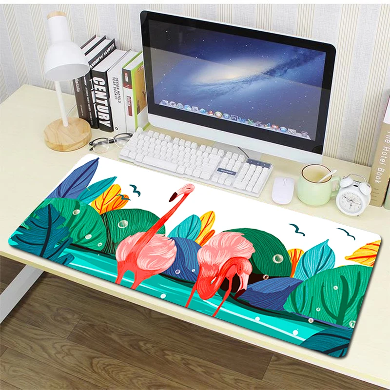 

Large Comtuper Desk Mat Cute Mouse Pad XXL Mousepad Kawaii Gaming Accessoroes Laptop Gamer Keyboard MacBook Waterproof Maus Mat