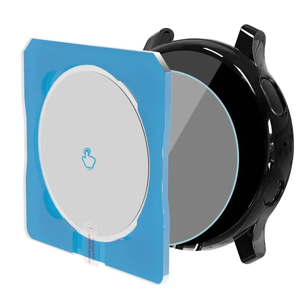 Premium Tempered Glass Screen Protector Set with Easy Alignment for Smartwatches (3-Pack)