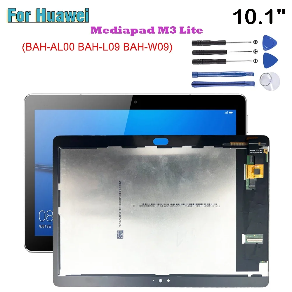 

AAA+ For Huawei Mediapad M3 Lite 10.1" BAH-L09 BAH-W09 BAH-AL00 LCD Display Touch Screen Digitizer Glass Assembly Repair