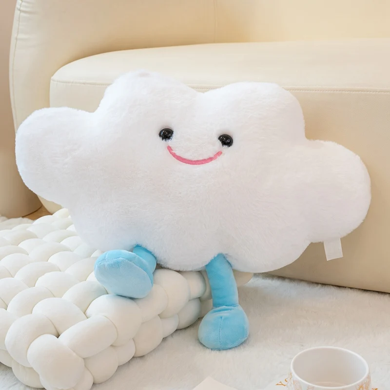 Kawaii Therapy Cotton Candy Soft Cloud Moon Pillow