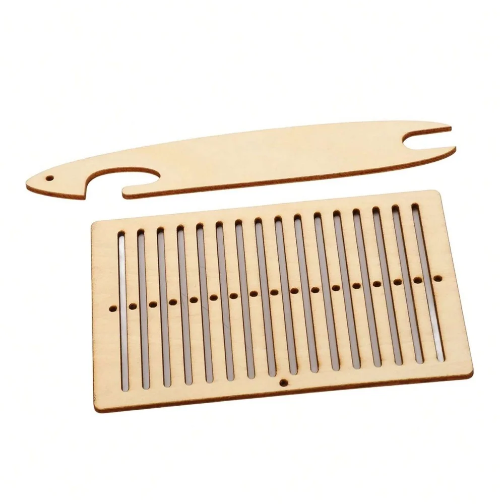 Wooden Weaving Loom Kit 3