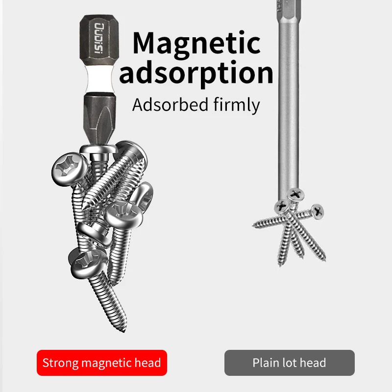 Electric screwdriver 5-20pcs Tungsten Steel Strong Magnetic Coil Electric Screwdriver With Cross Head Electric Screwdriver High Hardness Hand Electr