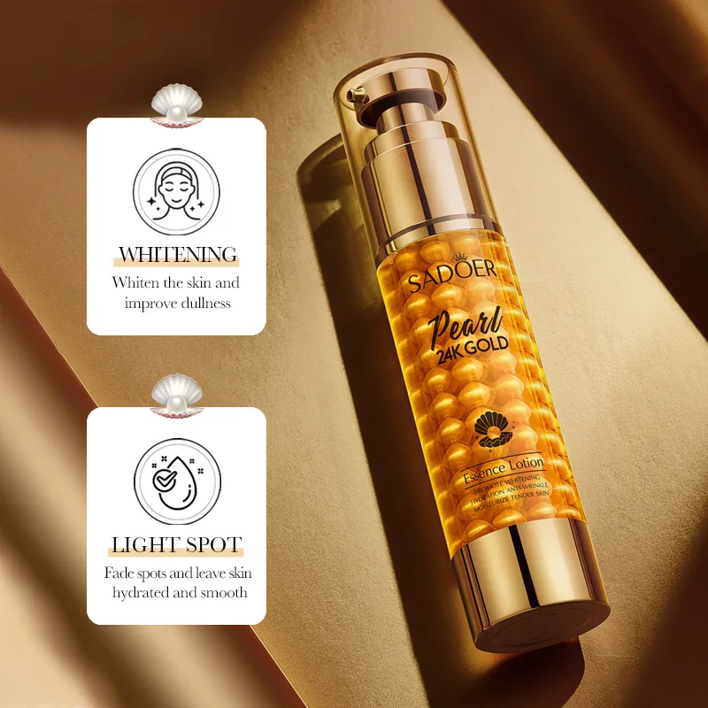 SADOER 24K Golden Pearl Collagen Face Serum Facial skincare