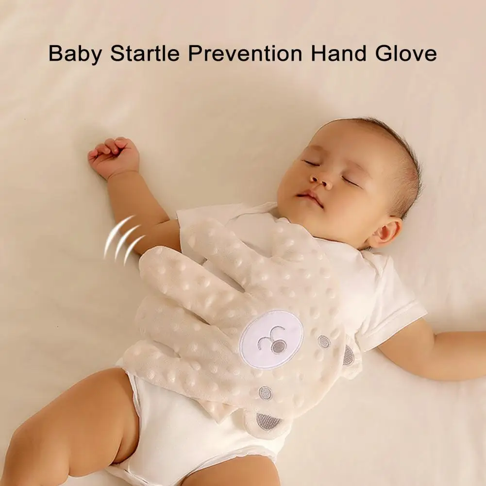 Electric Soothing Glove Plush Hand Pillow Automatic Patting Infant Soothing Palm for Newborns Adjustable Baby Sleeping Aid 2