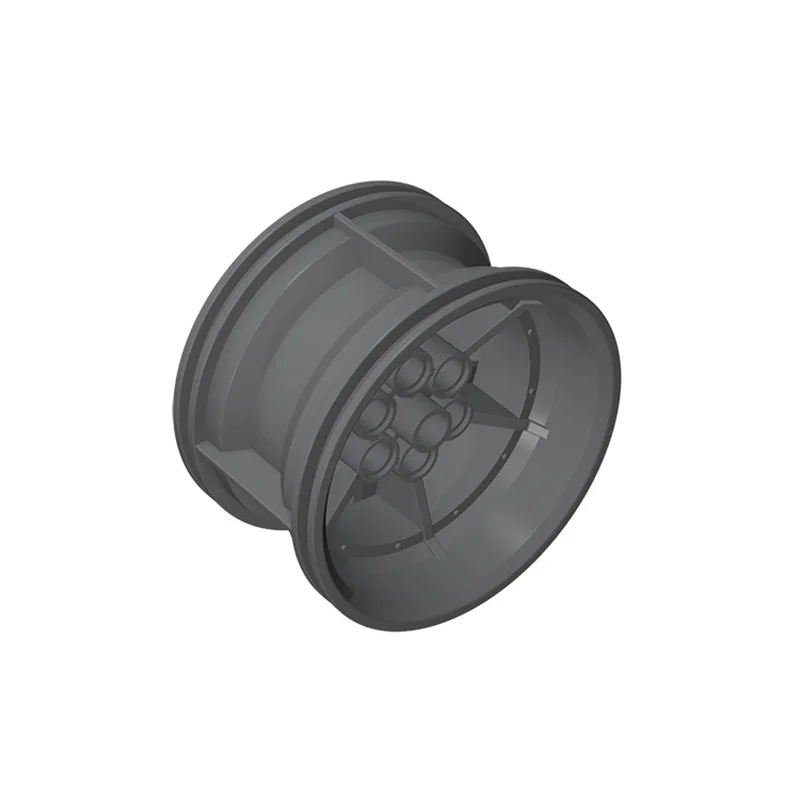 Gobricks 10PCS 15038 휠 56mm D x 34mm 레이싱 중간 벽돌 컬렉션 기술 MOC 빌딩 블록 용 모듈 형 장난감