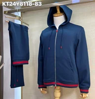 2025DIKU JING Sportswear Cotton Set Men 2025 Autumn Winter New Sports Comfortable Zipper Quality Hooded Big Size M-4XL 1