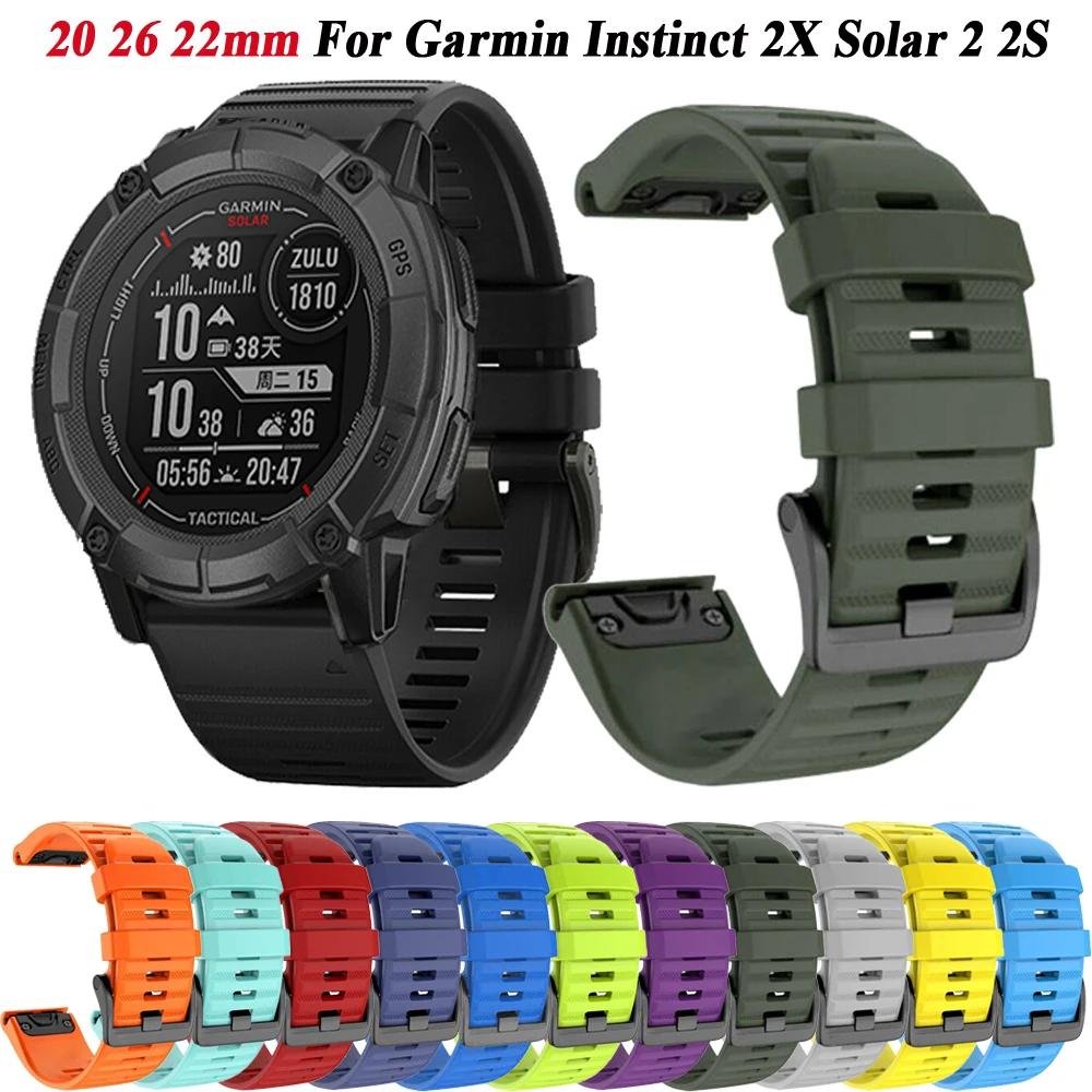 Quick Fit Cambiar Correa Garmin Fenix Correa De Silicona ISABAKE