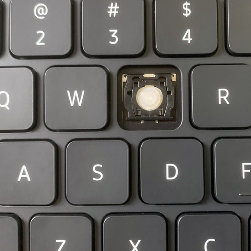 Substituição Keycap Chave Boné & Scissor Clip & Dobradiça para Samsung Galaxy Tab s7 fe 5g Ef-dt730 Teclas Teclado Preto Inglês - Imagem 2