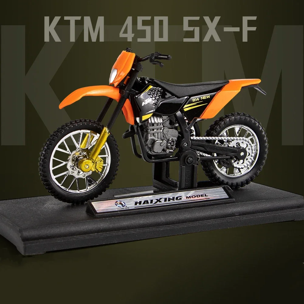 450 SX-F motocicleta de aleación modelo 1:18 Diecasts portátil de 450 SX-F motocicleta de aleación modelo 1:18 Diecasts portátil de
