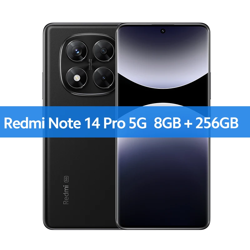 Global Version Xiaomi Redmi Note 14 Pro 5G Smartphone MediaTek