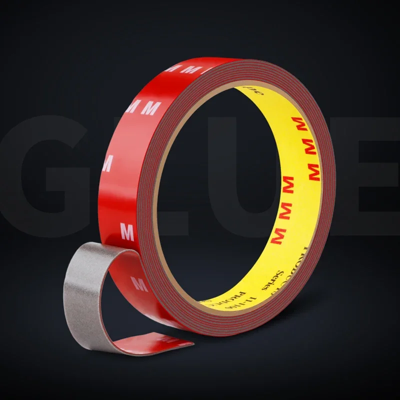 Double-Sided Adhesive Red Film Foam Gray Double-Sided Adhesive Tape For Automobile High Temperature Resistant Adhesive Tape